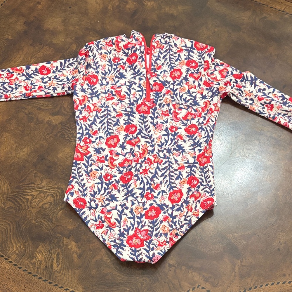 Floral Long Sleeve swimsuit